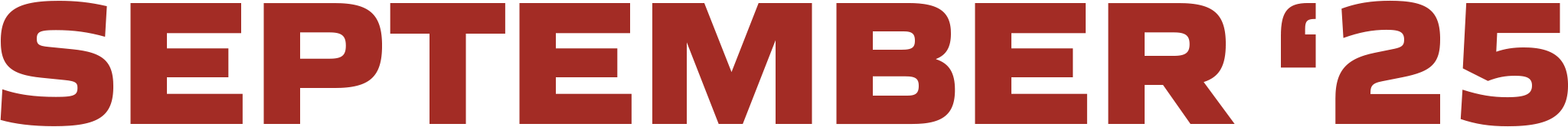 September '25